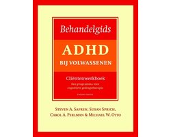 Behandelgids ADHD bij volwassenen, cliëntenwerkboek - tweede editie