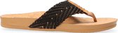 Reef Cushion Strand Dames Slippers - Zwart/Bruin - Maat 36