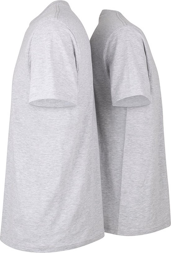 T-shirts homme Gotzburg coupe classique col rond (lot de 2) - gris - Taille : XL