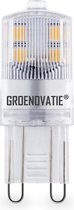 Groenovatie G9 LED Lamp - 2W - Warm Wit - Ø16x45mm - Extra Klein