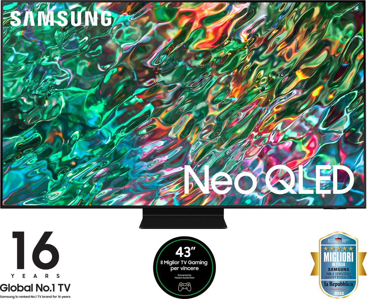Samsung QE43QN90B - 43 inch - 4K Neo QLED - 2022 - Europees model | bol.com
