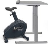 LifeSpan - Hometrainer (incl. Bijhorende Bureau) C3-DT7 - Blad 183cm breed - Elektronisch Verstelbare Desk Bike - Display - Antraciet