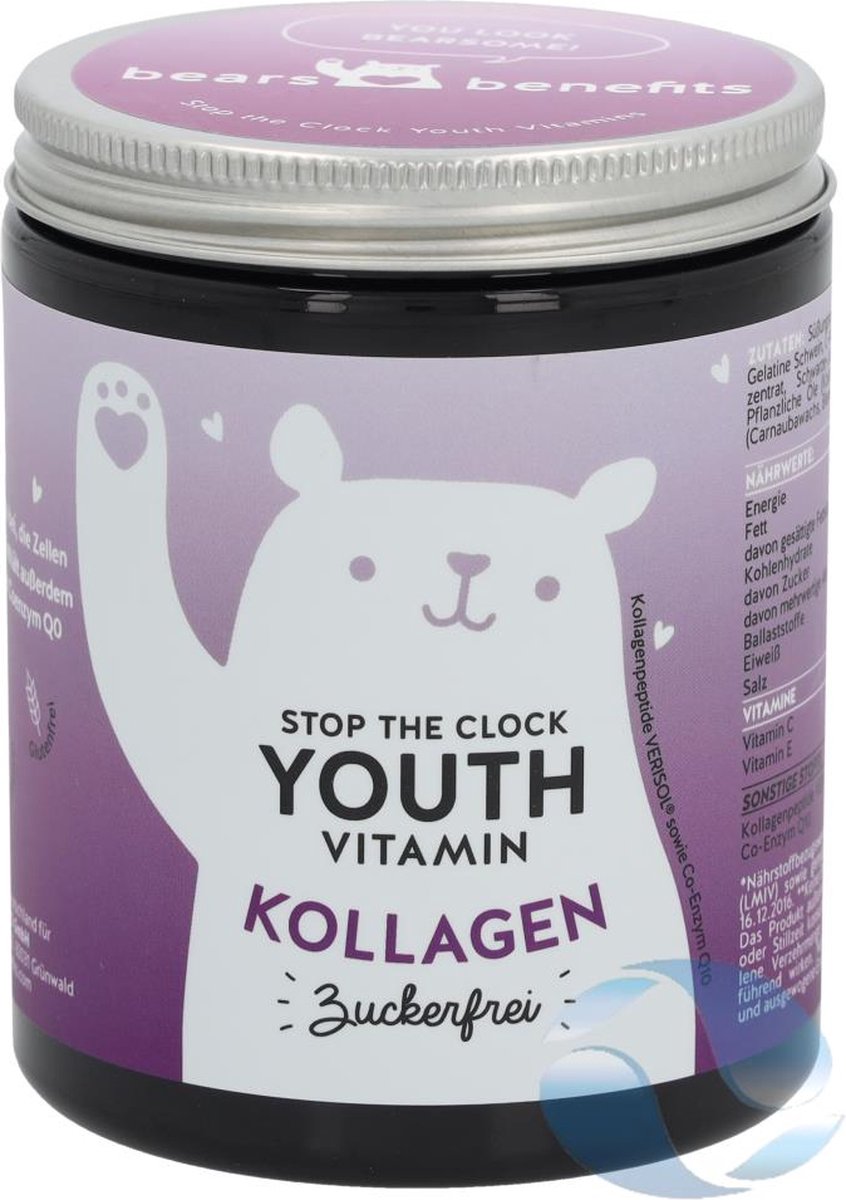 Bears Benefits - Stop The Clock Youth Vitamins - Sugarfree 150Gr