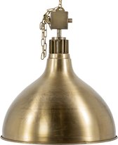 Hanglamp metaal goud - verlichting industrieel - goud metalen lamp