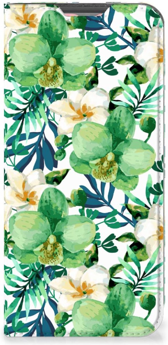 Samsung Galaxy A13 (4G) Smart Cover Orchidee Groen