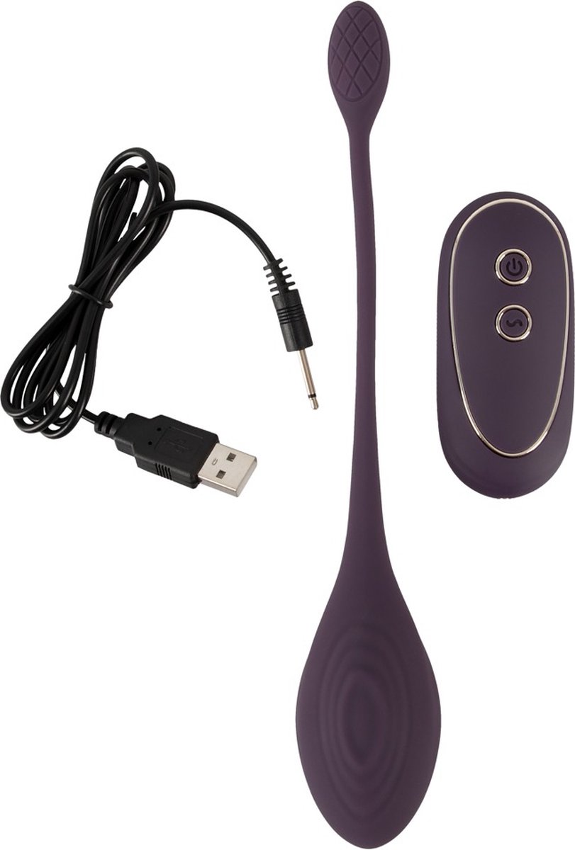 Vagina Balletje met Afstandsbediening - RC Love Ball - Oplaadbaar - 10 Vibratiestanden - Siliconen — cadeau in Cadeau-ideeën - foto 6
