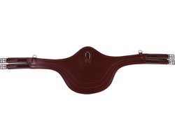 Qhp Singel buikflap luxe D.Brown - 130 | Singels paard