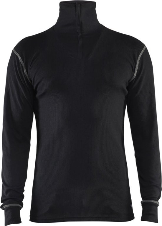 Blaklader FR Onderhemd Zip-neck 4898-1725 - Zwart - XS