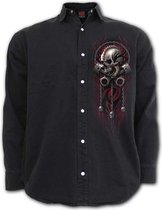 Spiral Overhemd -M- SOUL RIDER Zwart