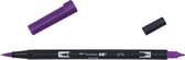Tombow ABT dual brush pen royal purple ABT-676