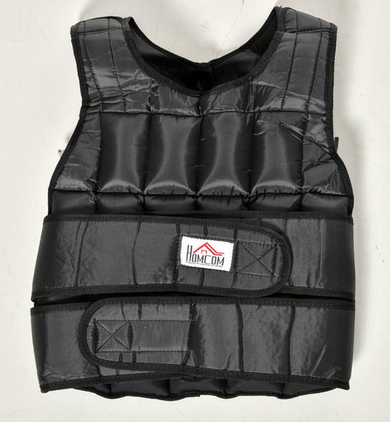 Foto: Homcom trainingsvest met 30 kg verdeeld in 35 gewichtszakken a93 049