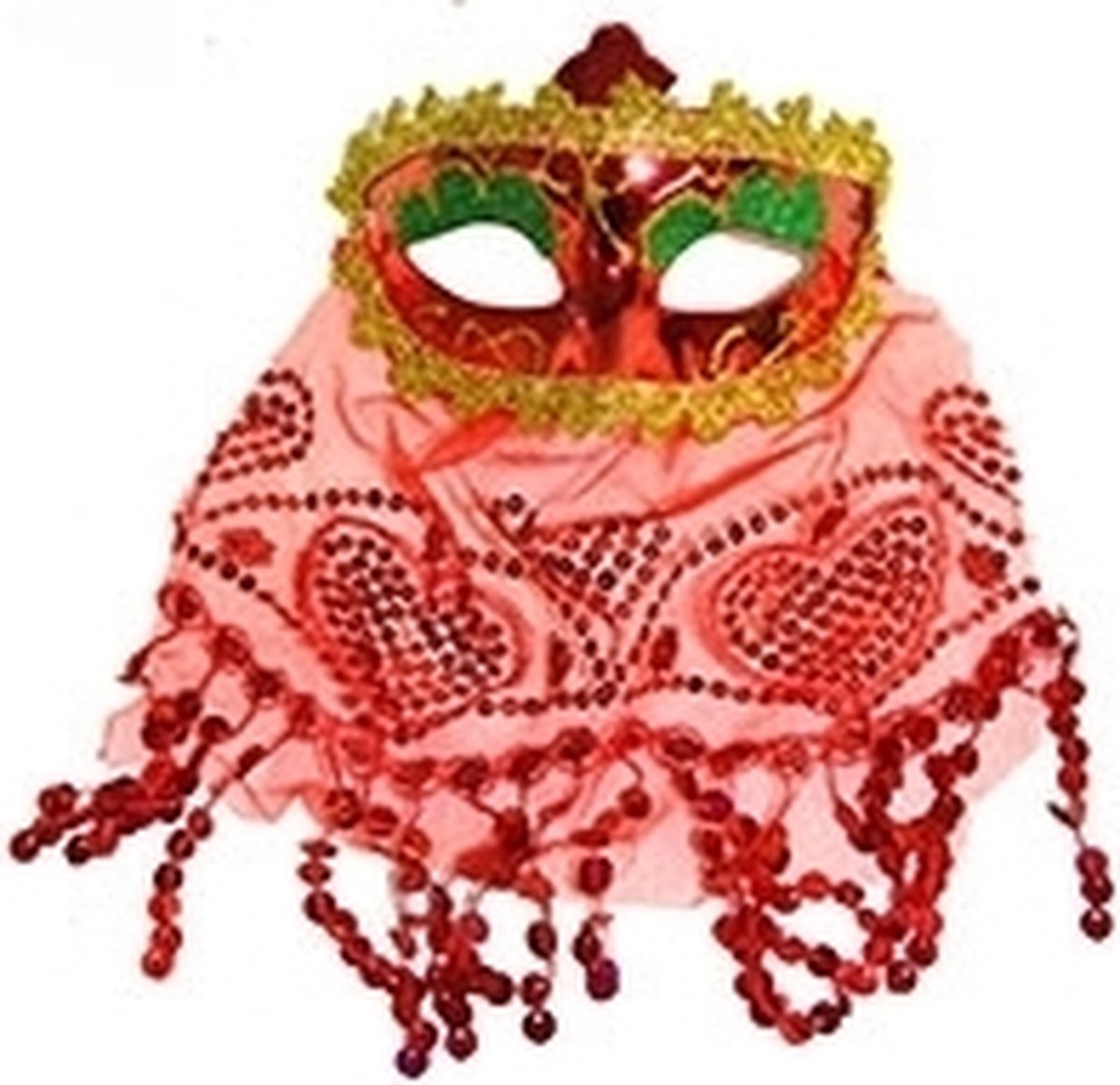 Masques en tissu sur le thème Harem
