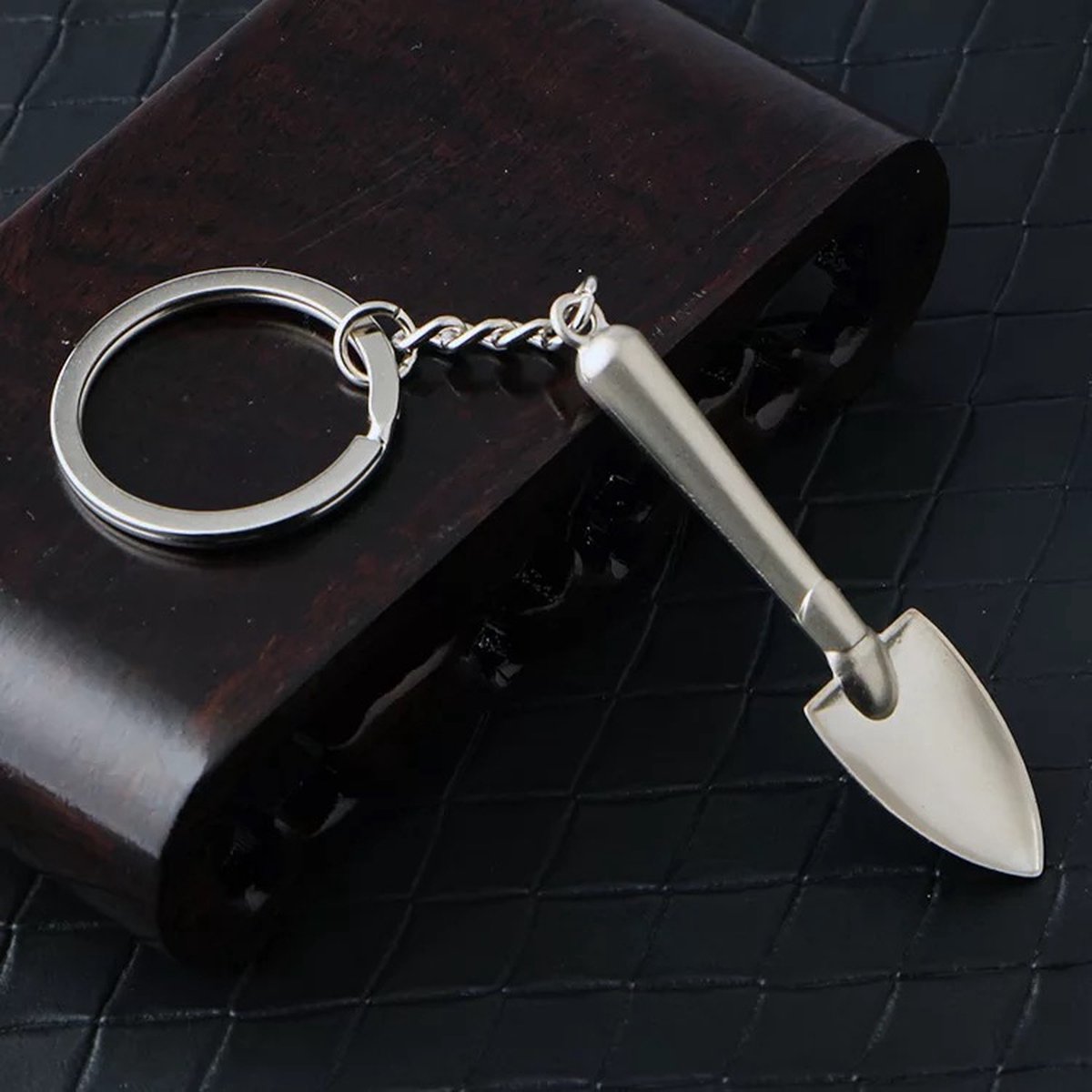 Sleutelhanger - Sleutelhanger Schep - Schep - Zilverkleurig - RVS