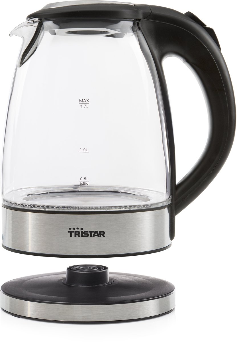 Tristar Waterkoker WK-3377 2200 W 1.7 L glas