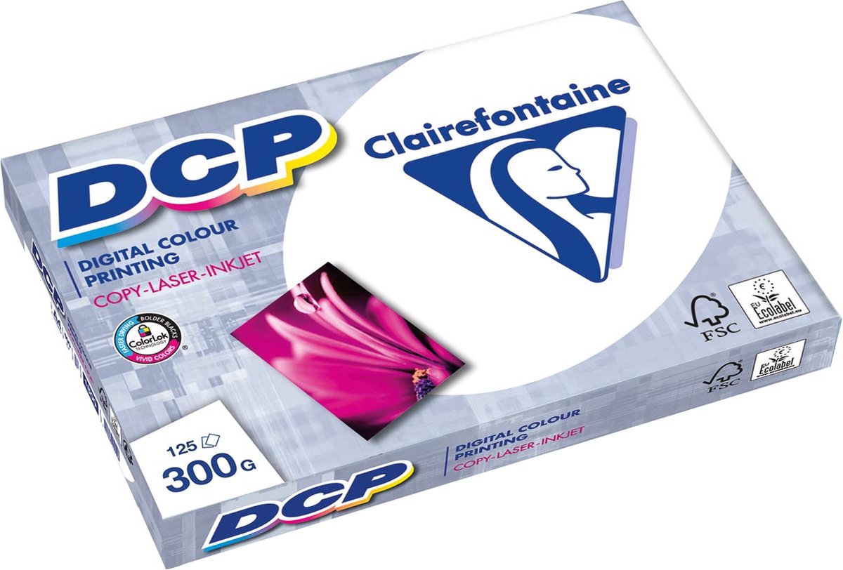 Clairefontaine Dcp 300 G A 4 125 Sheets Vel Papier Transparant Kinderen