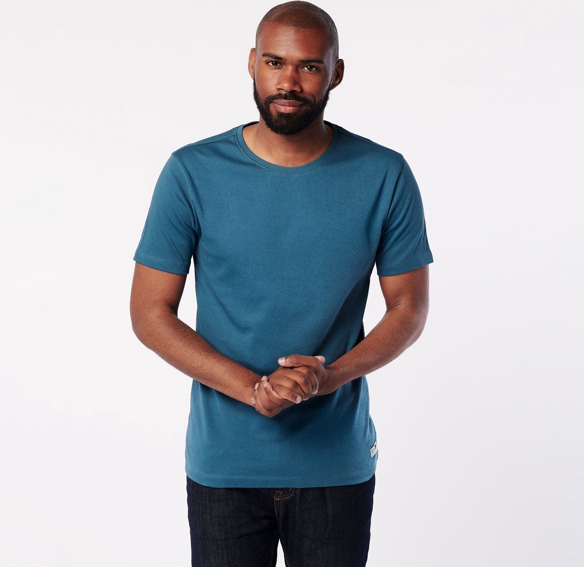 SKOT Duurzaam T-shirt - Sky - blauw - Maat XL