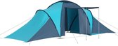 VDXL Tent 6-persoons blauw en lichtblauw
