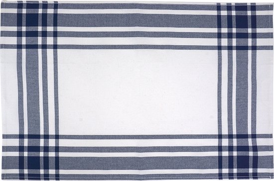 COOK Torchon à rayures - Bleu