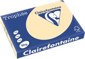 Clairefontaine Trophée Pastel, gekleurd papier, A3, 80 g, 500 vel, gems 5 stuks