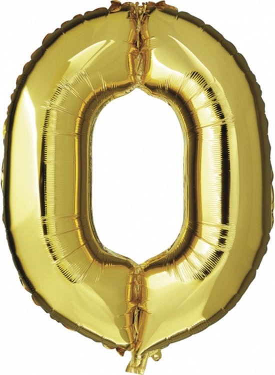 100 jaar folie ballonnen goud