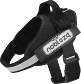 Nobleza 42ZHH - Hondentuigje - Anti-Trek Tuig - Honden Harness - Reflecterend - Zwart - Maat S