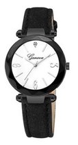 Geneva Horloge H299 - Zwart/Wit in een doosje