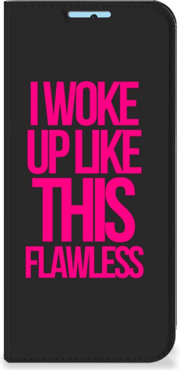 Xiaomi Redmi Note 11/11S Hoesje met tekst Woke Up - Origineel Cadeau Zelf Maken