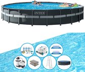 Intex Zwembad Ultra XTR Frame - Met accessoires - 732x132 cm