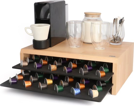 Porte-capsules de café pour tiroir Nespresso Vertuoline, plusieurs