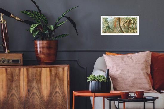 Stickers muraux Muraux - Filicinae - Vintage - Maîtres Anciens - Fougères - 40x20 cm - Film Adhésif