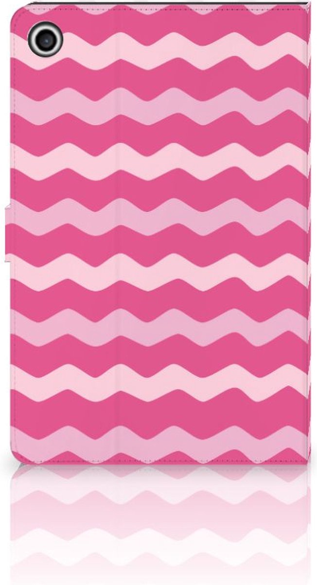 Lenovo Tab M10 Plus 3rd Gen 10.6 inch Tablet Hoes Waves Pink