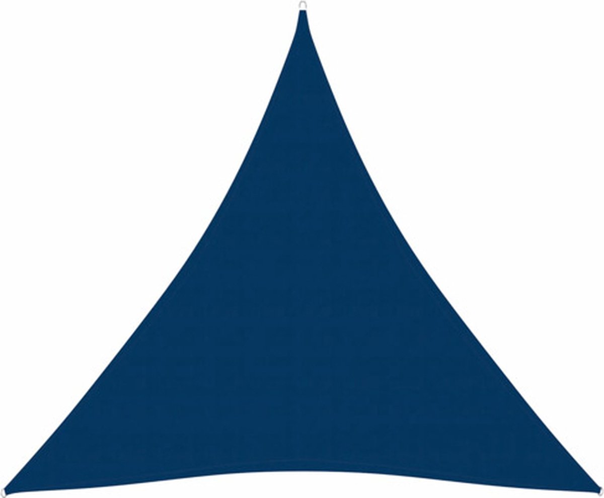 vidaXL Zonnescherm driehoekig 4x5x5 m oxford stof blauw