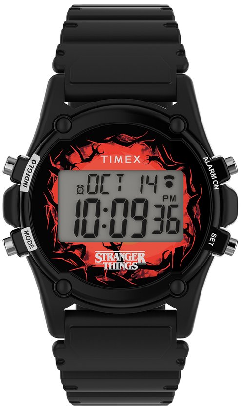 Timex Men Digital Quartz Watch Stranger Things Atlantis