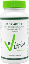 Vitiv Vitamine B-12 Actief 100 zuigtabletten