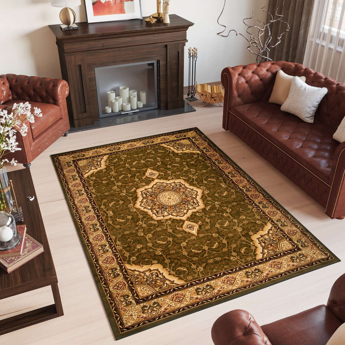 Tapiso Yesemek Vloerkleed Oriental Woonkamer Tapijt Maat- 250x300