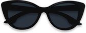 Freaky Glasses - Zonnebril Cat Eye - Festivalbril - Bril - Feest - Glasses - Heren - Dames - Unisex - Kunststof - zwart