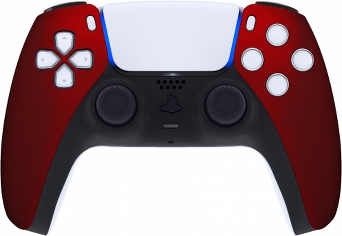 PS5 Draadloze Dualsense Controller – Soft Touch Vampire Red Custom