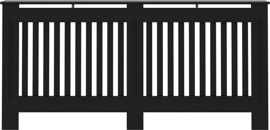 vidaXL Radiatorombouw 112x19x81.5 cm MDF wit