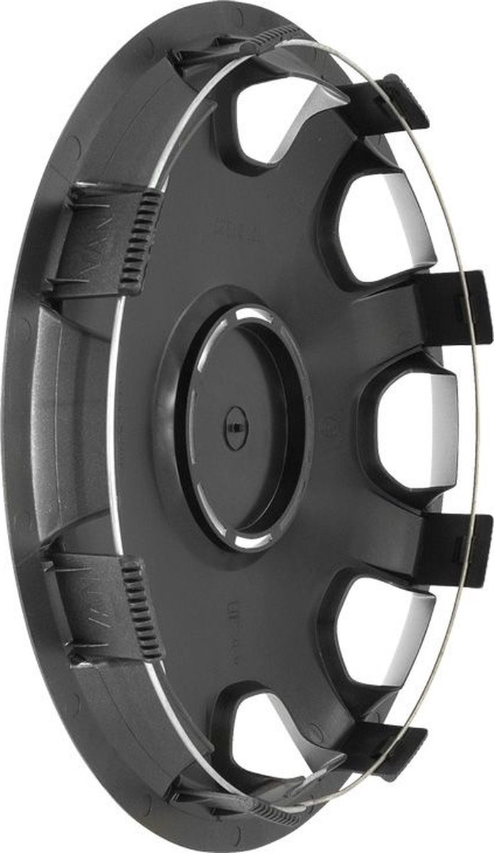 4-Delige 16-Inch Wieldoppenset Zilver Bol - Voor Bestelwagens & Campers