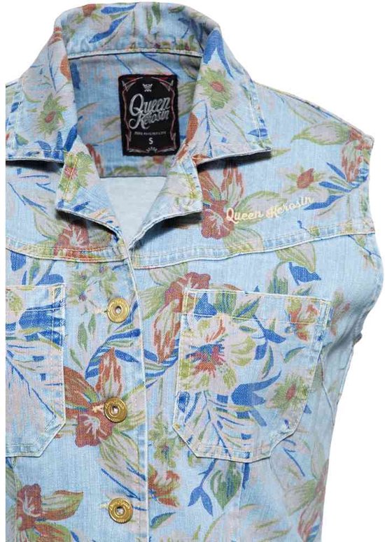 Queen Kerosin Camiseta Con Estampado Para Mujer, Estilo Vintage