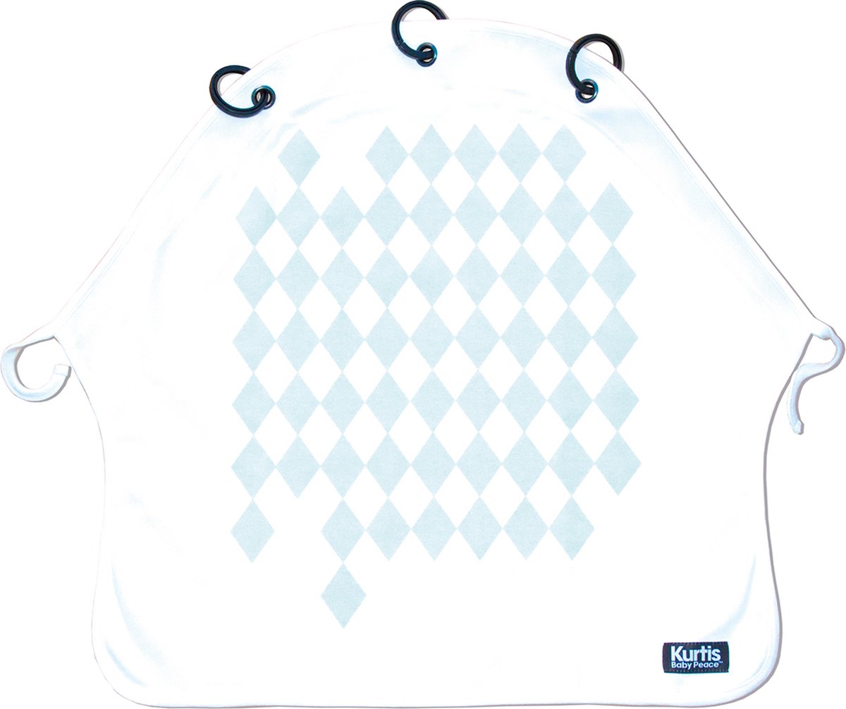 Kurtis Harlequin Zonnedoek Kinderwagen - Blauw Kurtis Harlequin Zonnedoek Kinderwagen - Blauw