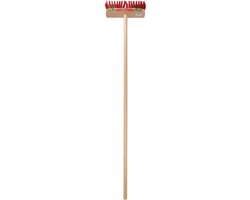 Talen Tools - Onkruidbezem - Rood - Staal - Inclusief steel van Talen Tools — afbeelding 2