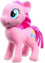 Pluche My Little Pony Pinkie pie speelgoed knuffel roze 13 cm - Hasbro speelgoed knuffels