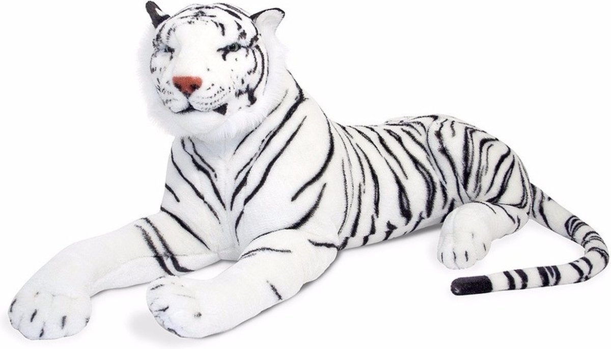 Melissa & Doug - White Tiger - Pluche