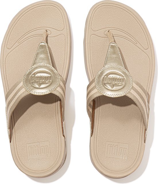 FitFlop Walkstar Toe post Wide Fit - Sangle OR - Taille 40