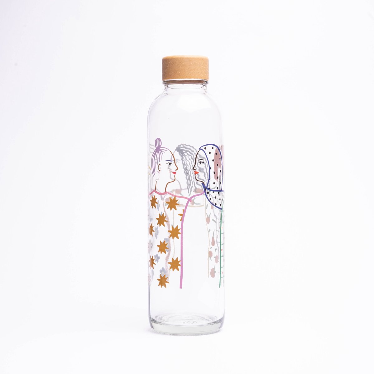 Carry Bottles - Soul Sisters 700 ml - drinkfles glas