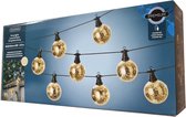 Lumineo Kerstverlichting - 10 lampenbolletjes - lichtsnoeren 5 meter