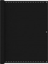 vidaXL-Balkonscherm-120x300-cm-HDPE-zwart
