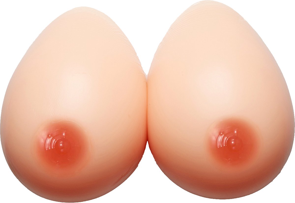 Goedkoopste Borstprothese - 2-delige set - Cup C - 100 siliconen - kunstborst - Protheses - Kunstmatige Nep Borst - Valse Borsten - fake boobs - Kunst Borst - Siliconen Huid - Crossdresser - Transgender - Travestiet