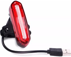 120 Lumen Pro Sport Lights Fietsverlichting rood - Led Achterlicht - USB Oplaadbaar